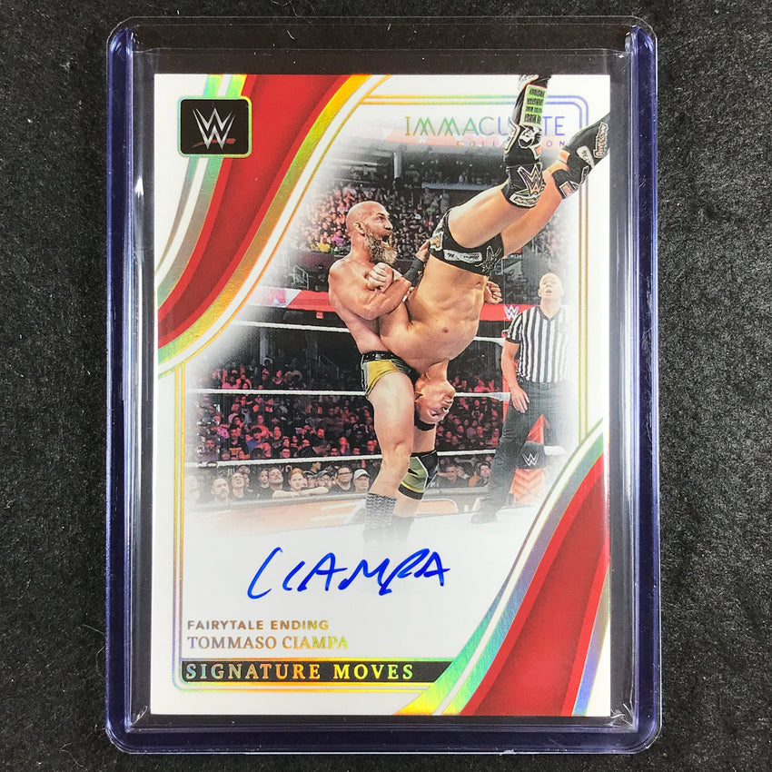 2023 Immaculate WWE TOMMASO CIAMPA Signature Moves Auto 73/99