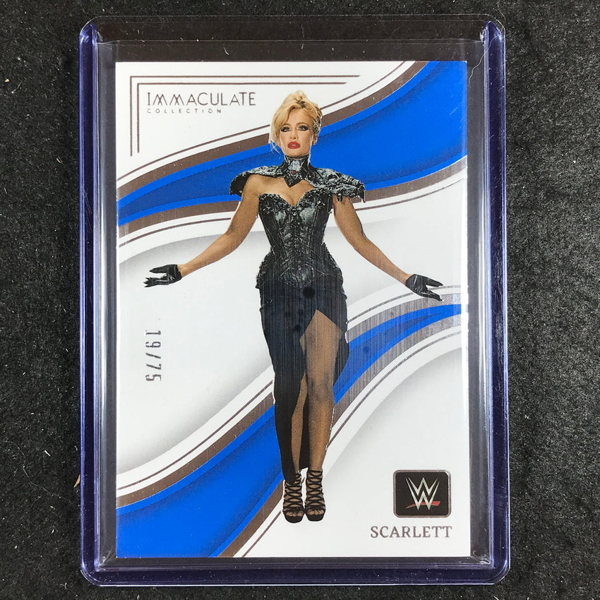 2023 Immaculate WWE SCARLETT Base 19/75 #64