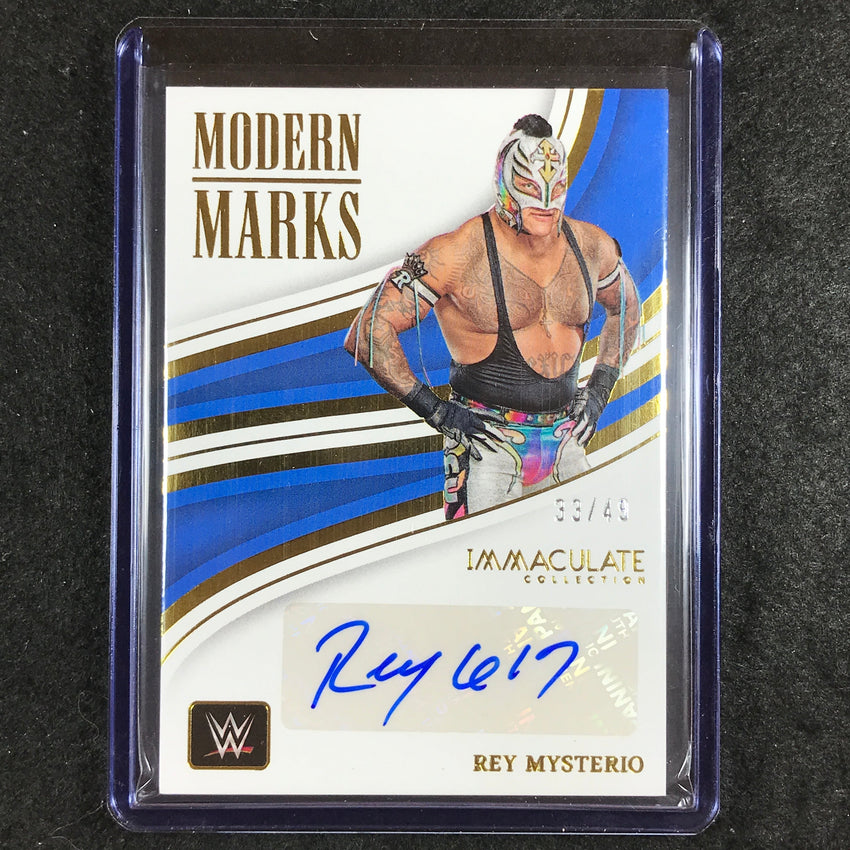 2023 Immaculate WWE REY MYSTERIO Modern Marks Auto 33/49