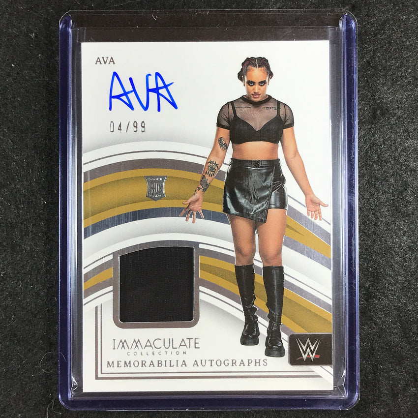 2023 Immaculate WWE AVA Memorabilia Rookie Auto Base 4/99