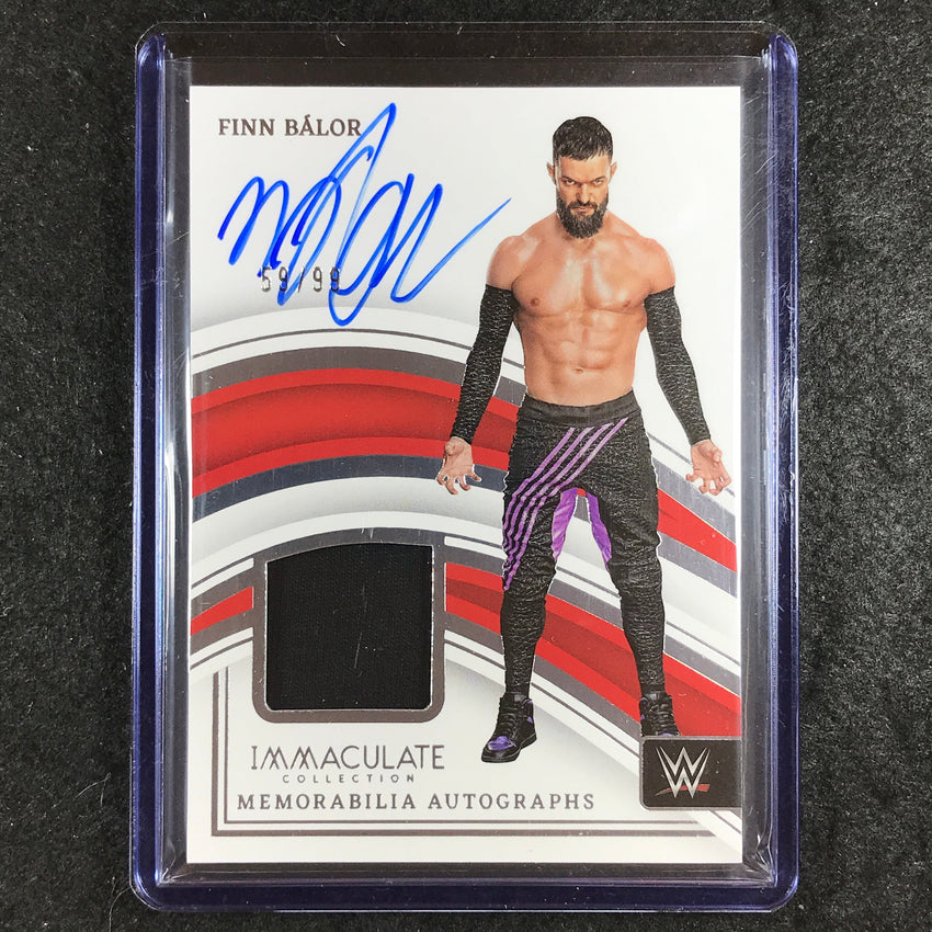2023 Immaculate WWE FINN BALOR Memorabilia Auto Base 59/99
