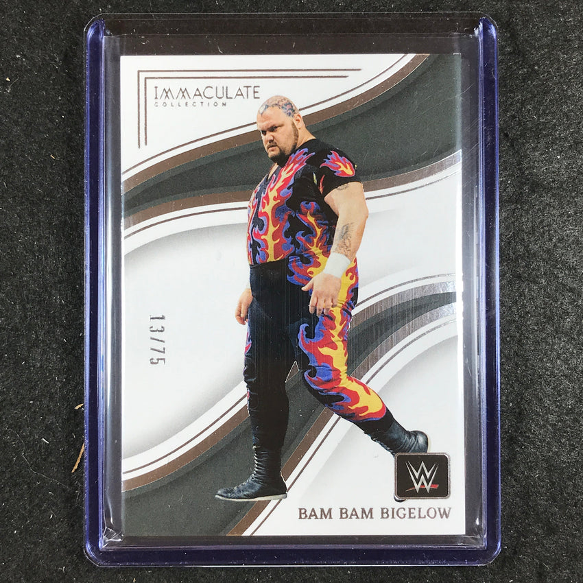 2023 Immaculate WWE BAM BAM BIGELOW Base 13/75 #69