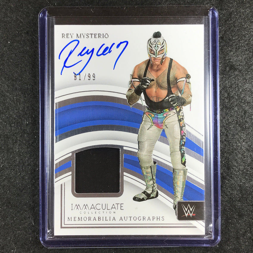 2023 Immaculate WWE REY MYSTERIO Memorabilia Auto Base 81/99