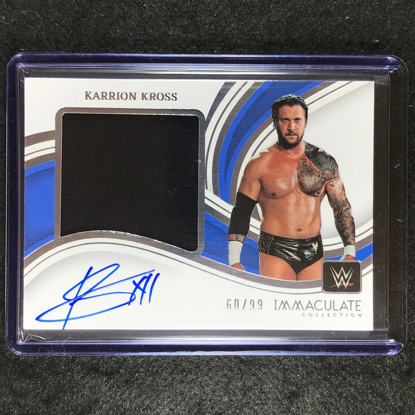 2023 Immaculate WWE KARRION KROSS Premium Memorabilia Auto Base 60/99