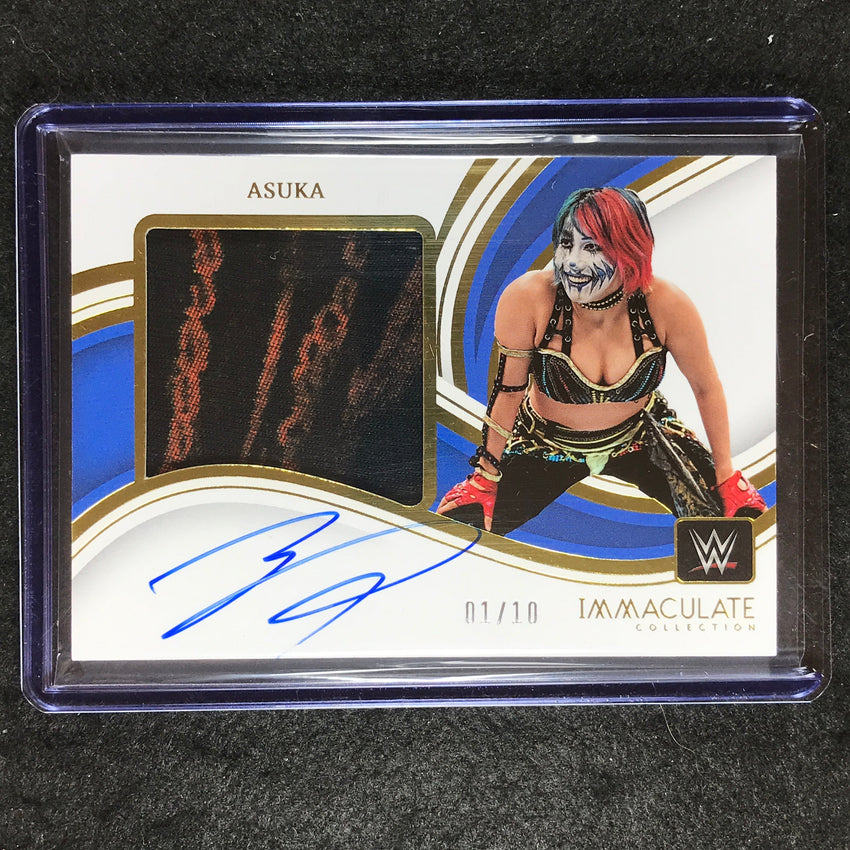 2023 Immaculate WWE ASUKA Premium Memorabilia Auto Gold 1/10