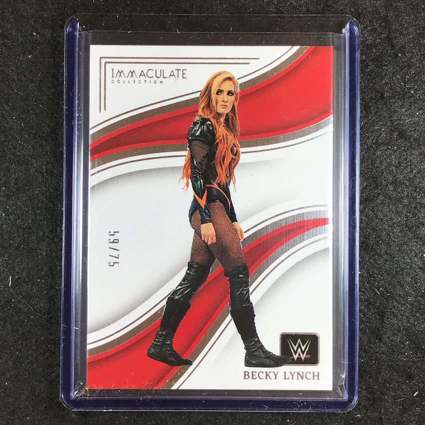 2023 Immaculate WWE BECKY LYNCH Base 59/75 #20