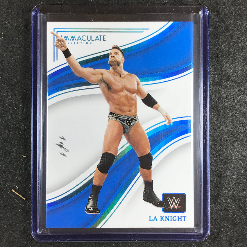 2023 Immaculate WWE LA KNIGHT Base Platinum 1/1