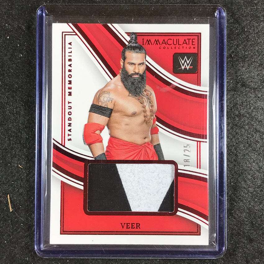 2023 Immaculate WWE VEER Standout Memorabila Relic Red 18/25