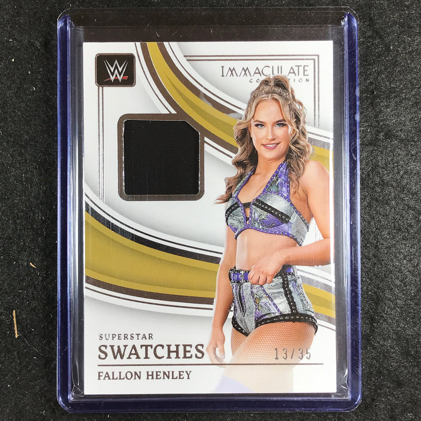 2023 Immaculate WWE FALLON HENLEY Superstar Swatches Relic Base 13/35