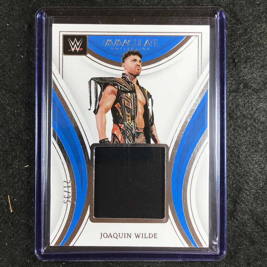 2023 Immaculate WWE JOAQUIN WILDE Remarkable Memorabilia Relic Base 21/35