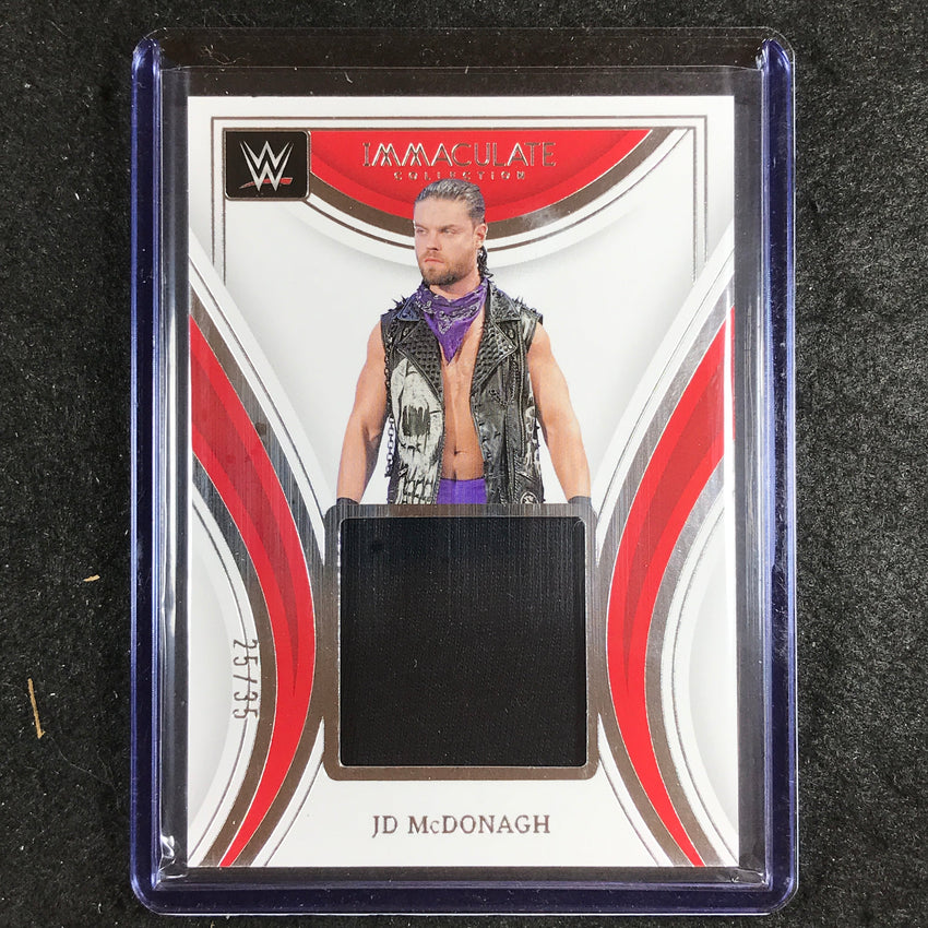 2023 Immaculate WWE JD MCDONAGH Remarkable Memorabilia Relic Base 25/35