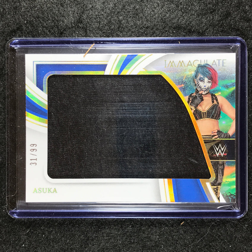 2023 Immaculate WWE ASUKA Immaculate Standard Jumbo Relic 31/99