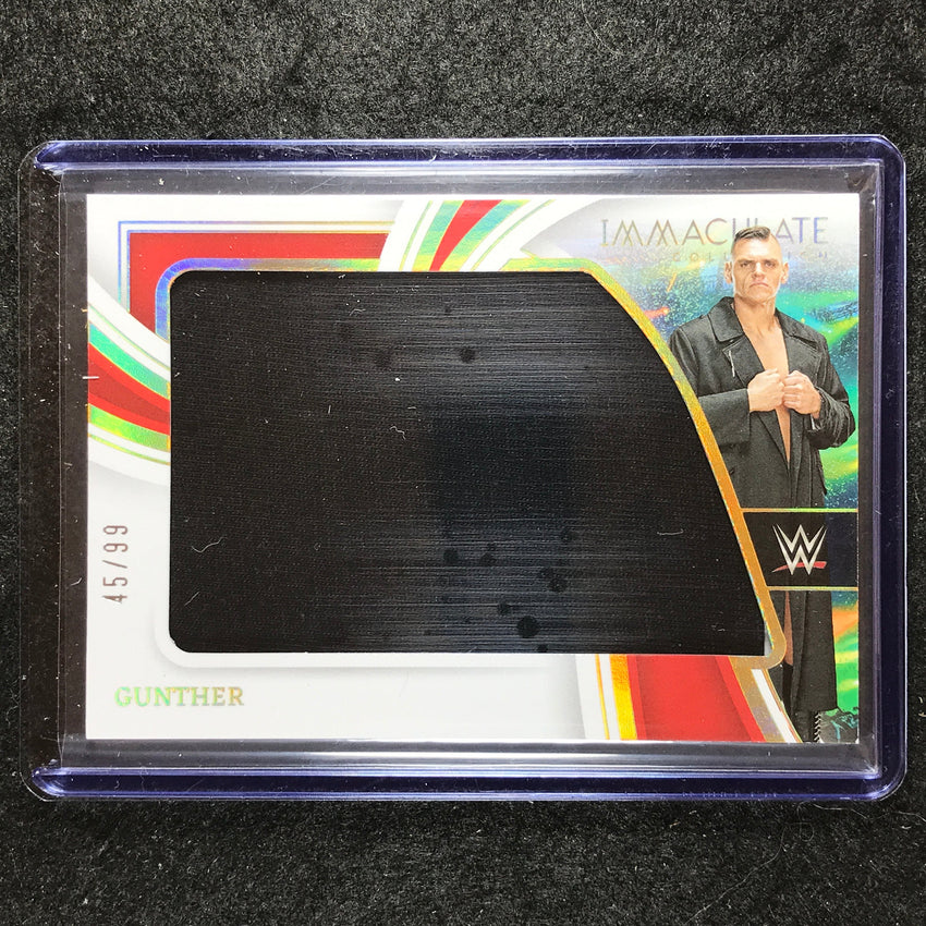 2023 Immaculate WWE GUNTHER Immaculate Standard Jumbo Relic 45/99