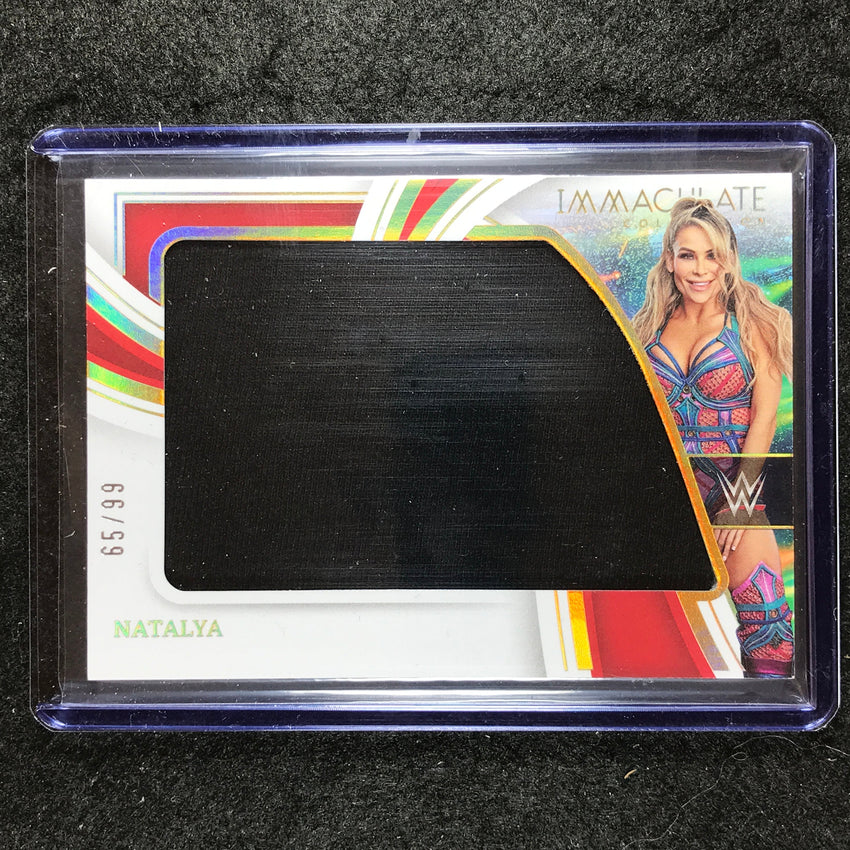 2023 Immaculate WWE NATALYA Immaculate Standard Jumbo Relic 65/99