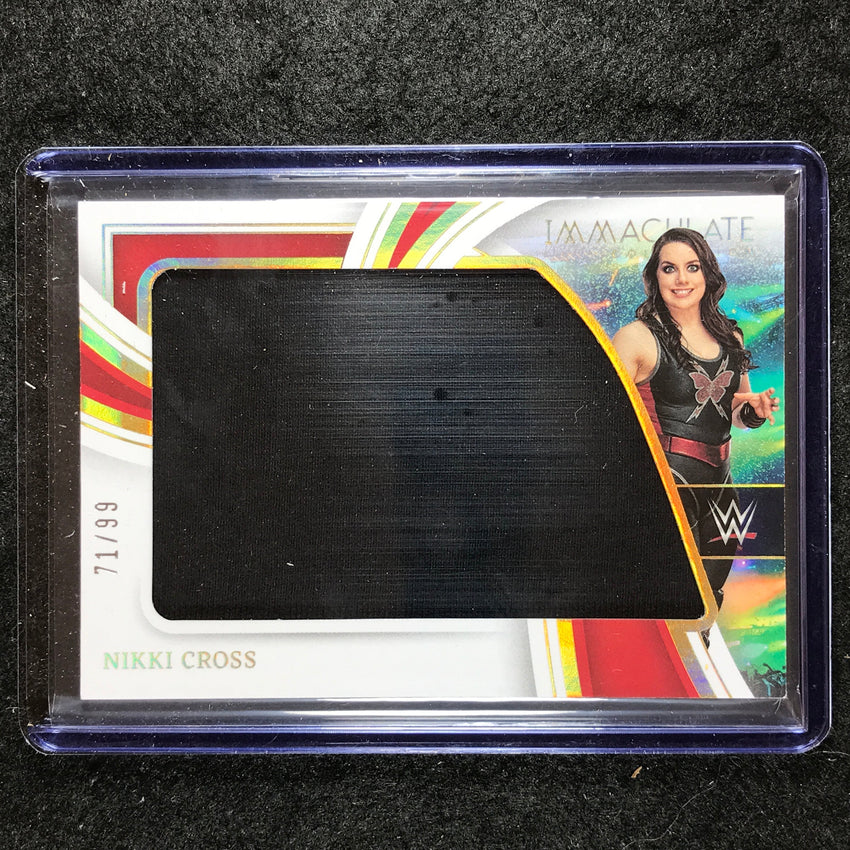 2023 Immaculate WWE NIKKI CROSS Immaculate Standard Jumbo Relic 71/99