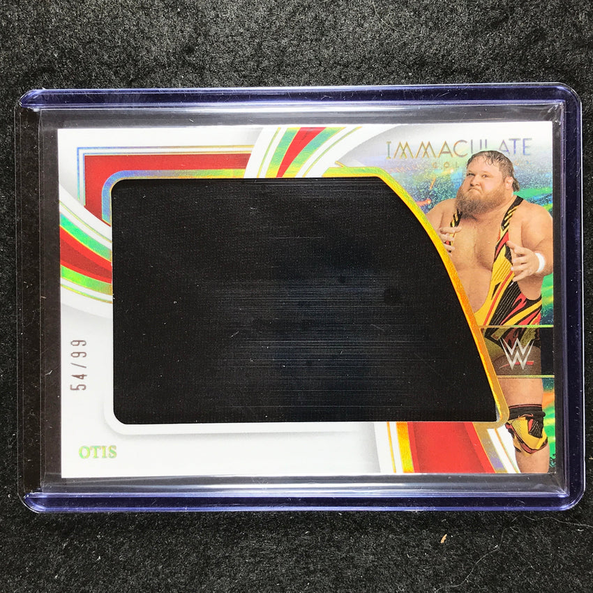 2023 Immaculate WWE OTIS Immaculate Standard Jumbo Relic 54/99