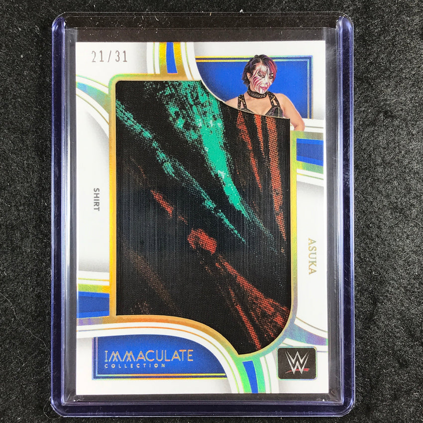 2023 Immaculate WWE ASUKA Jumbo Memorabilia Shirt Relic 21/31