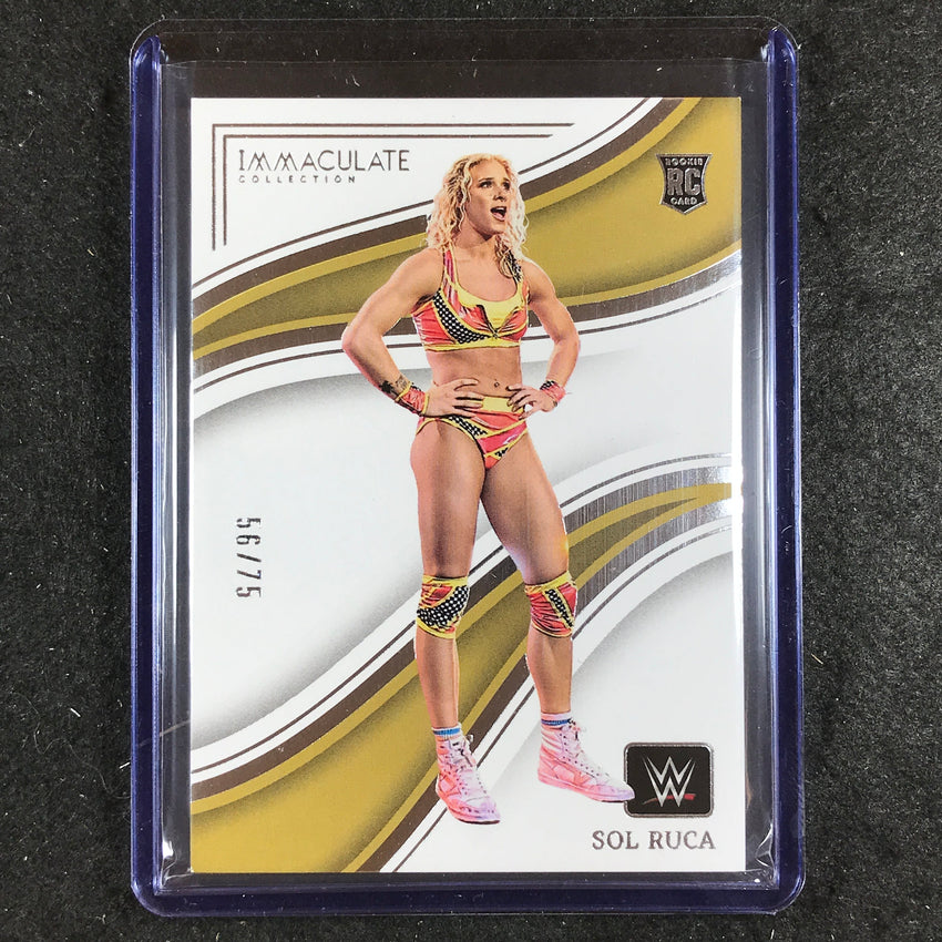 2023 Immaculate WWE SOL RUCA Rookie Base 56/75 #39