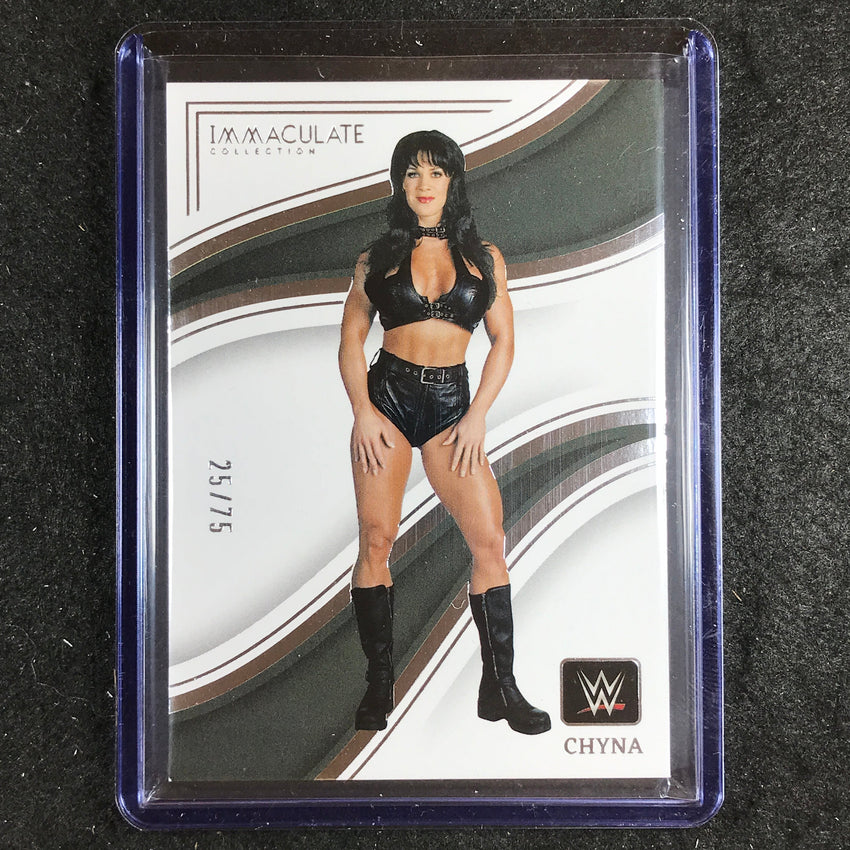 2023 Immaculate WWE CHYNA Base 25/75 #41