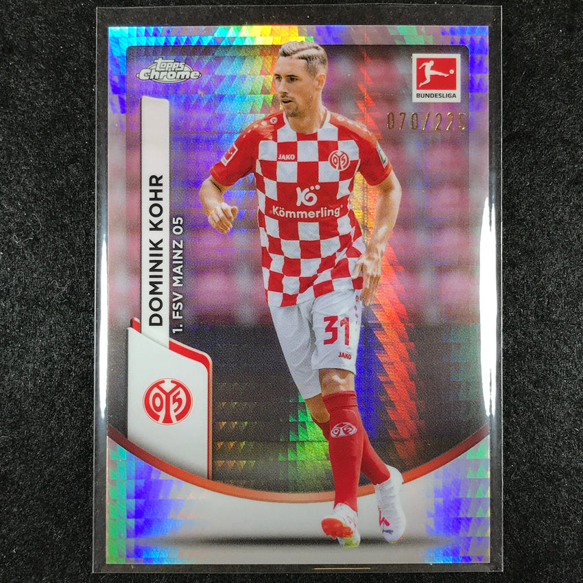 2023-24 Topps Chrome Bundesliga DOMINIK KOHR Base Prism Refractor 70/225 #73