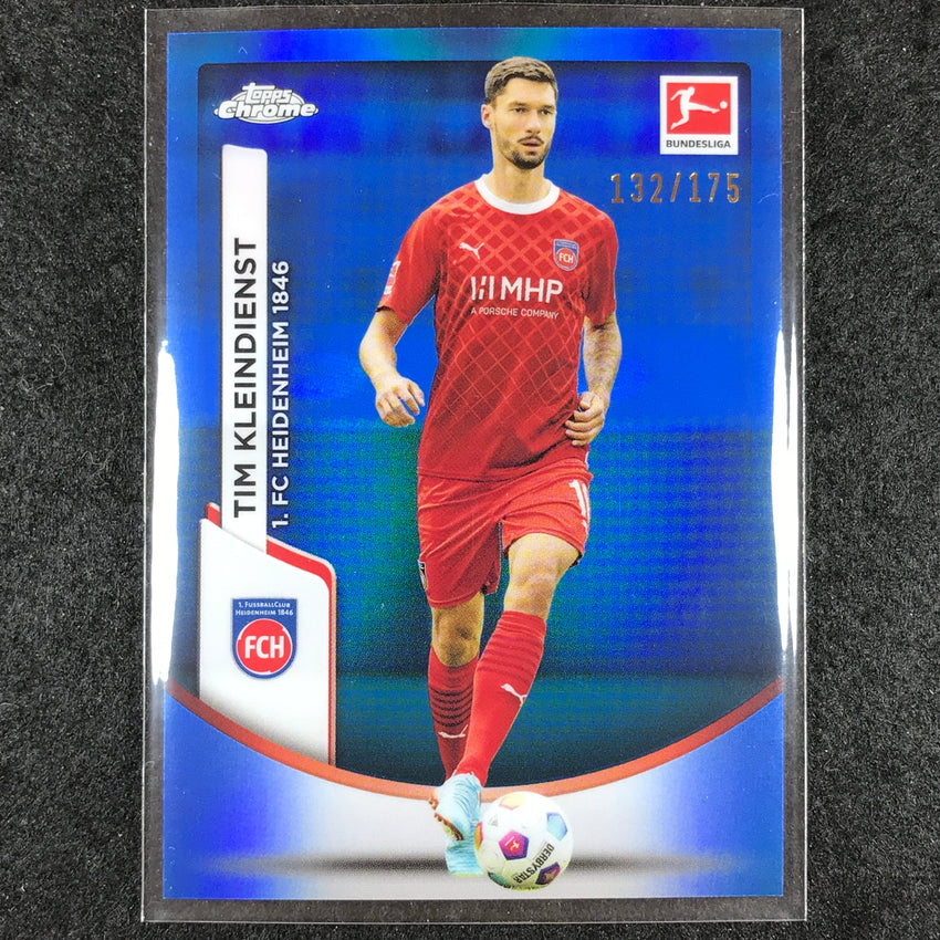 2023-24 Topps Chrome Bundesliga TIM KLEINDIENST Base Blue 132/175 #41