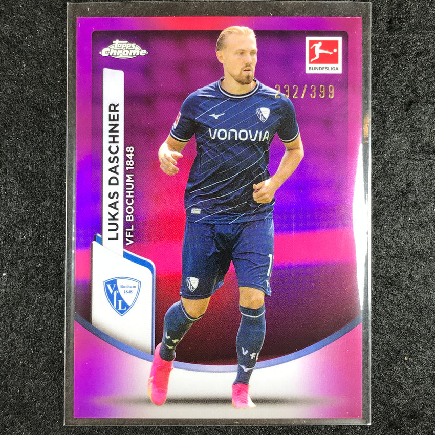 2023-24 Topps Chrome Bundesliga LUKAS DASCHNER Base Magenta 232/399 #10