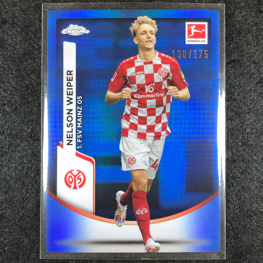 2023-24 Topps Chrome Bundesliga NELSON WEIPER Base Blue 130/175 #71