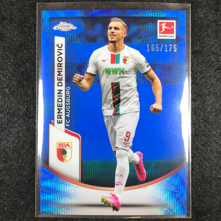 2023-24 Topps Chrome Bundesliga ERMEDIN DEMIROVIC Base Blue Wave 165/175 #1