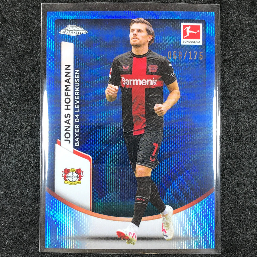2023-24 Topps Chrome Bundesliga JONAS HOFMANN Base Blue Wave 68/175 #63
