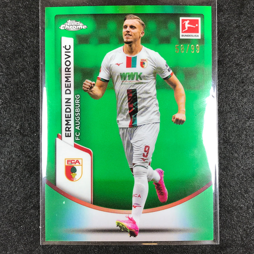 2023-24 Topps Chrome Bundesliga ERMEDIN DEMIROVIC Base Green 58/99 #1