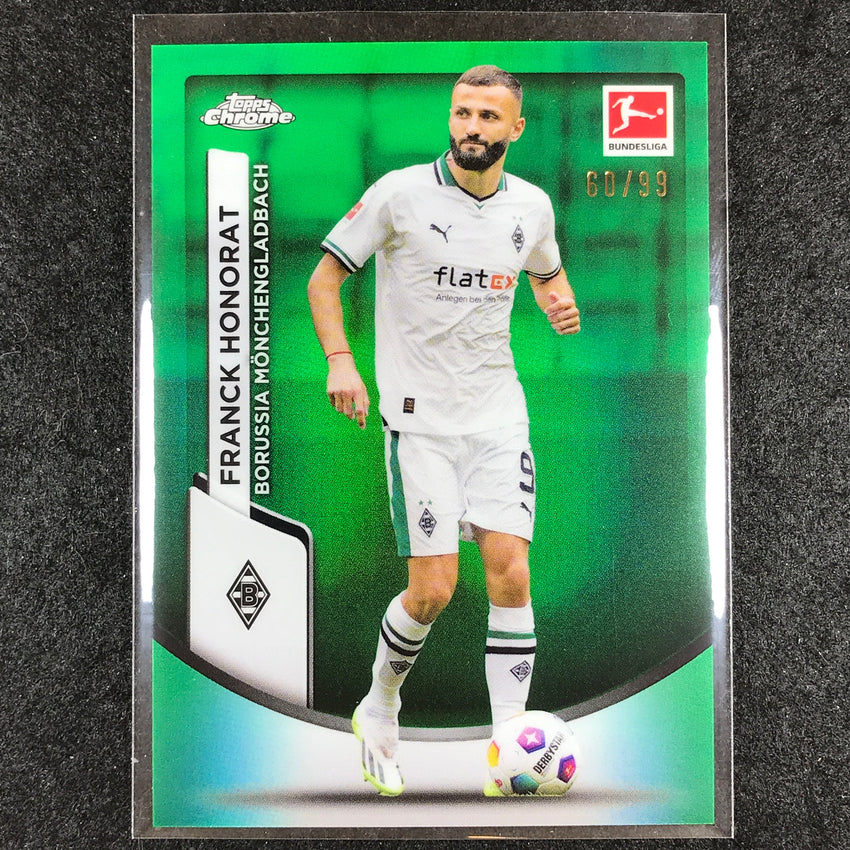 2023-24 Topps Chrome Bundesliga FRANCK HONORAT Base Green 60/99 #80