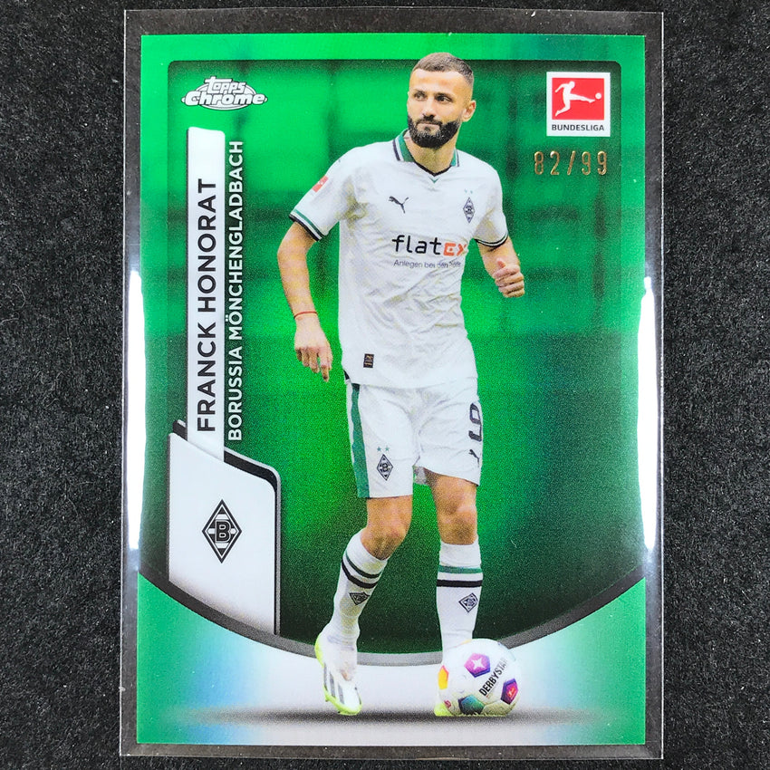 2023-24 Topps Chrome Bundesliga FRANCK HONORAT Base Green 82/99 #80