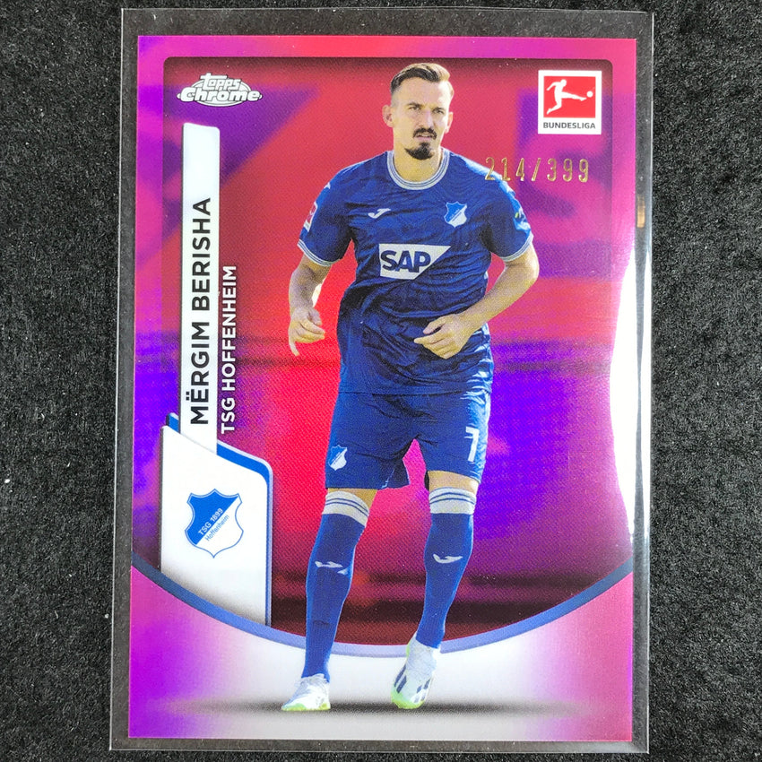 2023-24 Topps Chrome Bundesliga MERGIM BERISHA Base Magenta 214/399 #45