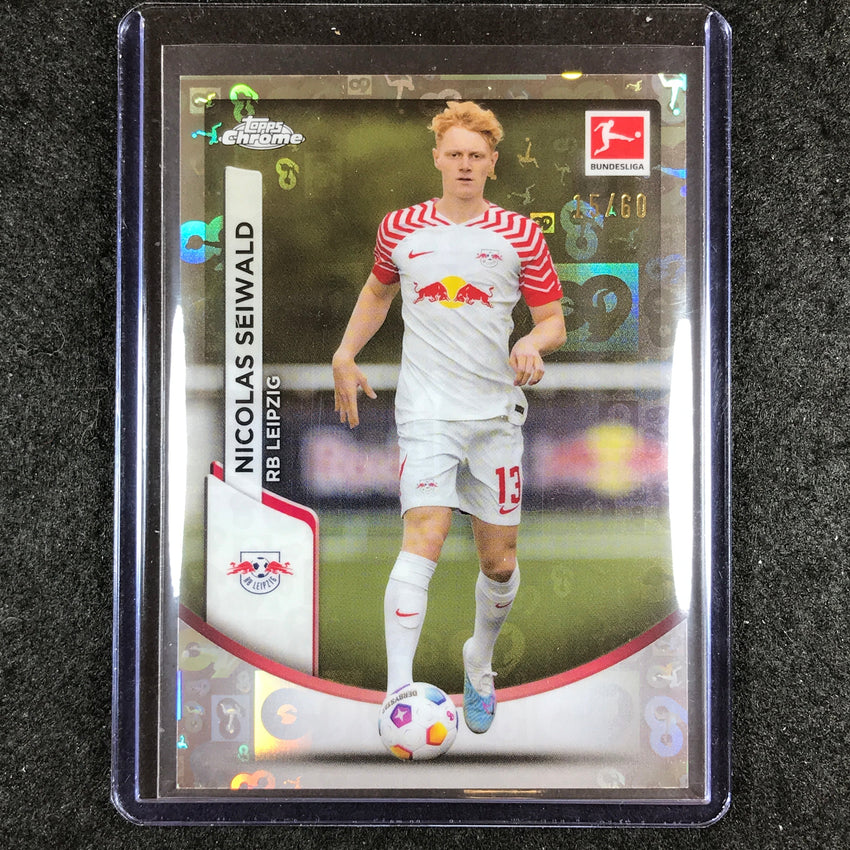 2023-24 Topps Chrome Bundesliga NICOLAS SEIWALD Bundesliga 60 Year Foil 15/60