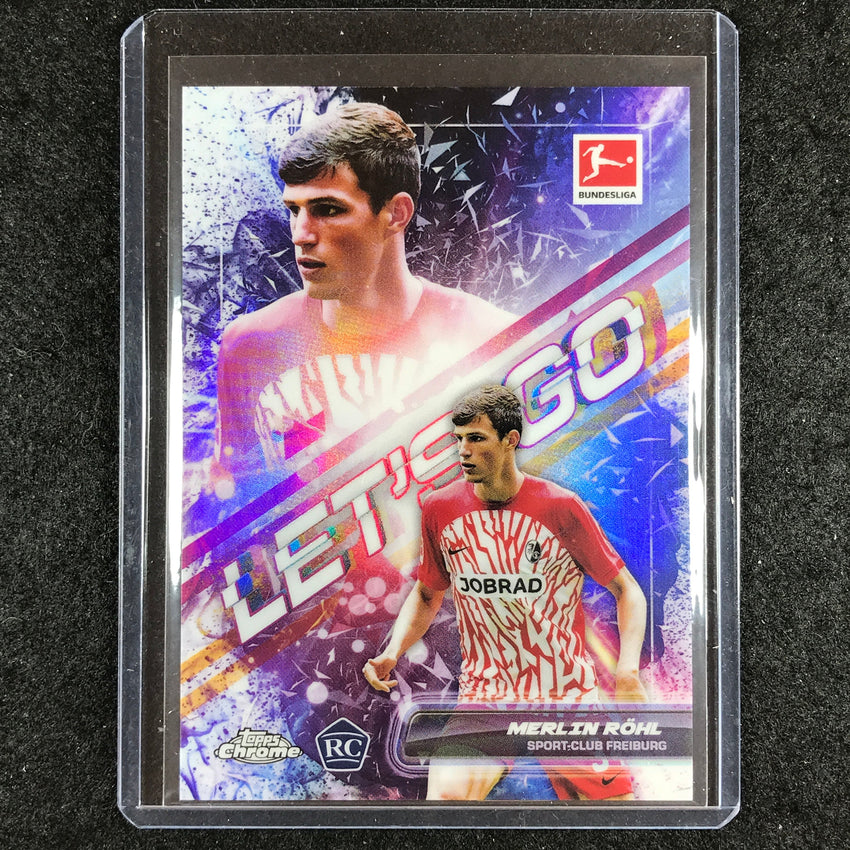 2023-24 Topps Chrome Bundesliga MERLIN ROHL Let's Go Rookie SSP #6