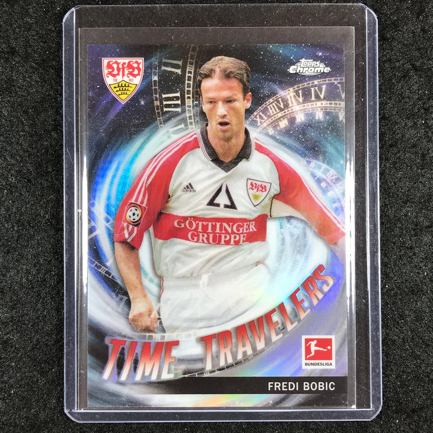 2023-24 Topps Chrome Bundesliga FREDI BOBIC Time Travellers SSP #6