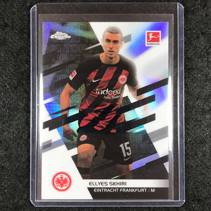 2023-24 Topps Chrome Bundesliga ELLYES SKHIRI Top XI SSP #3