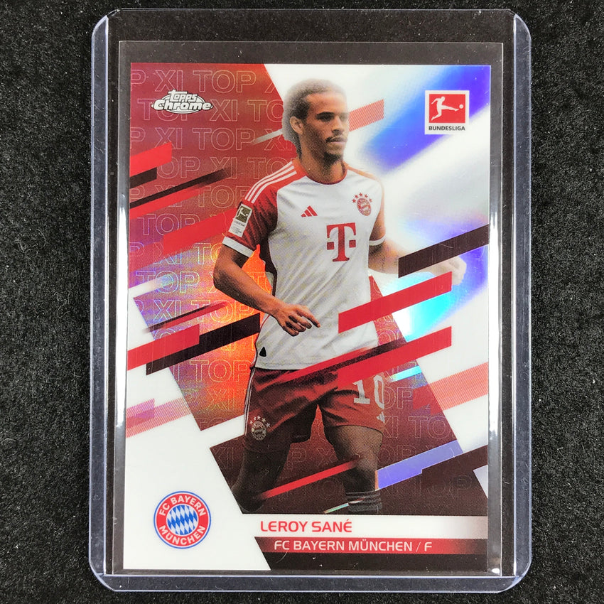 2023-24 Topps Chrome Bundesliga LEROY SANE Top XI SSP #9