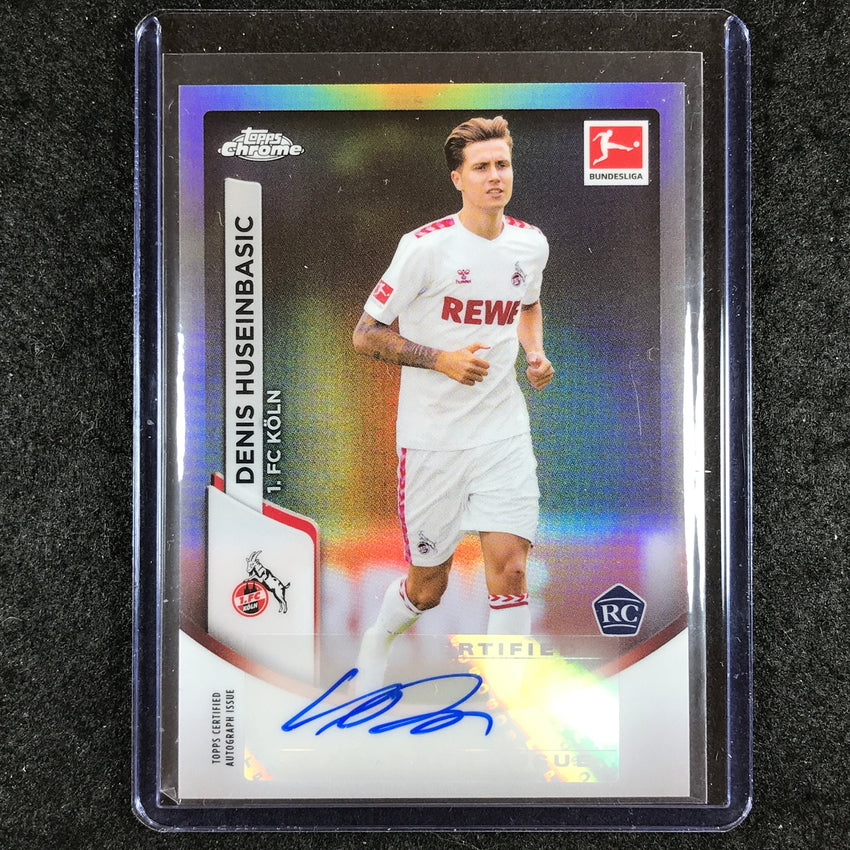 2023-24 Topps Chrome Bundesliga DENIS HUSEINBASIC Base Auto #DH