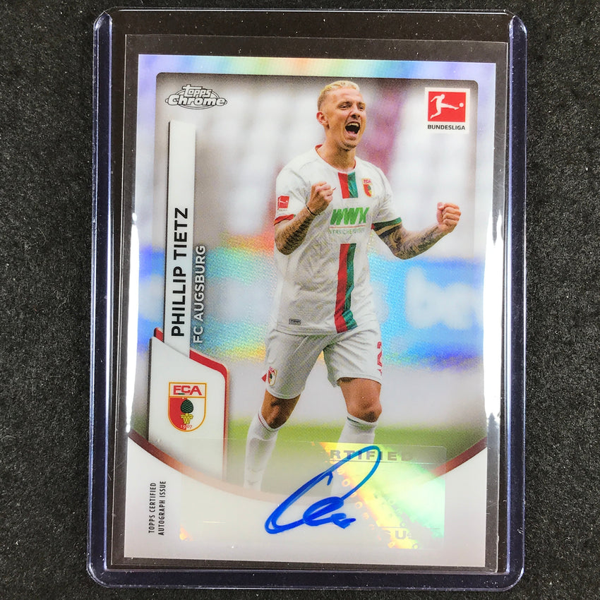 2023-24 Topps Chrome Bundesliga PHILLIP TIETZ Base Auto #PT