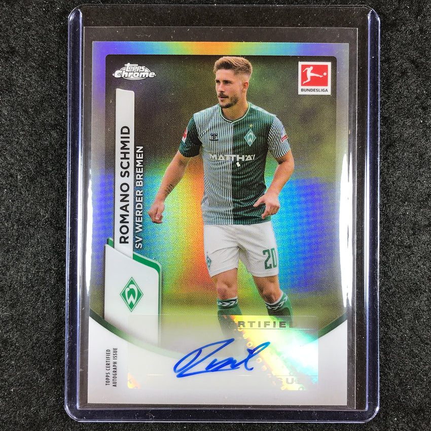 2023-24 Topps Chrome Bundesliga ROMANO SCHMID Base Auto #RS