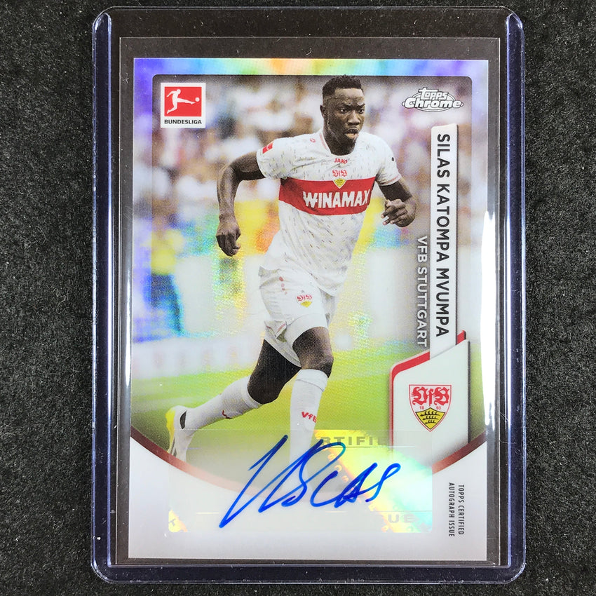 2023-24 Topps Chrome Bundesliga SILAS KATOMPA MVUMPA Base Auto #SKM