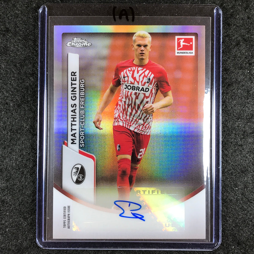 2023-24 Topps Chrome Bundesliga MATTHIAS GINTER Base Auto #MGI (A)