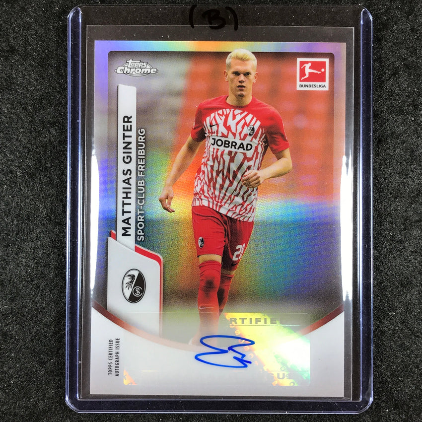 2023-24 Topps Chrome Bundesliga MATTHIAS GINTER Base Auto #MGI (B)