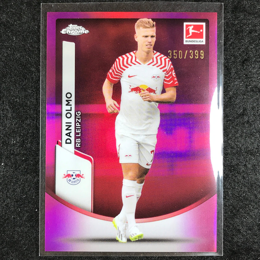 2023-24 Topps Chrome Bundesliga DANI OLMO Base Magenta 350/399 #58