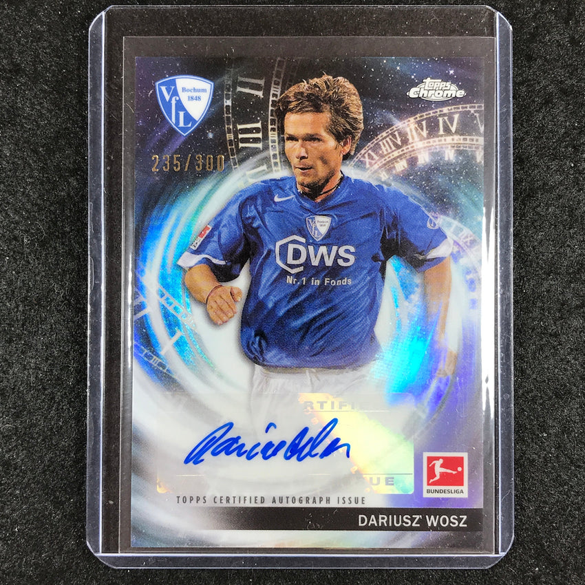 2023-24 Topps Chrome Bundesliga DARIUSZ WOSZ Time Travellers Auto 235/300
