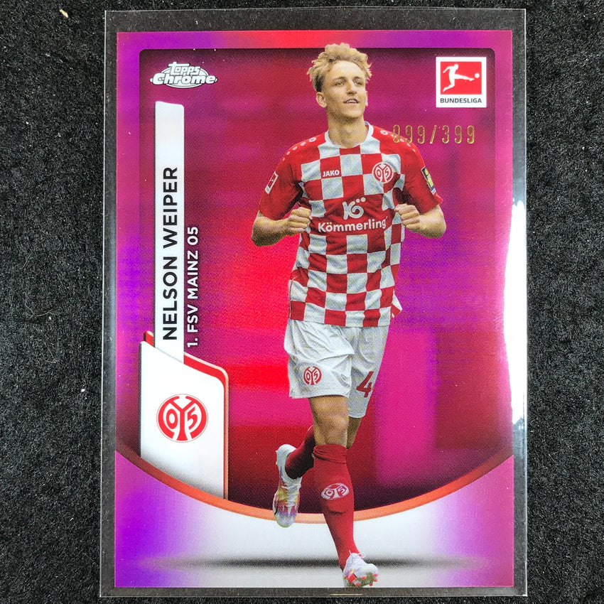 2023-24 Topps Chrome Bundesliga NELSON WEIPER Base Magenta 99/399 #71