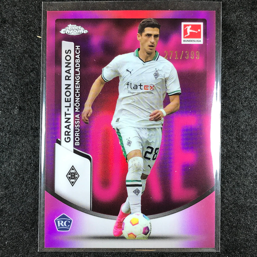 2023-24 Topps Chrome Bundesliga GRANT-LEON RANOS Rookie Base Magenta 271/399 #75