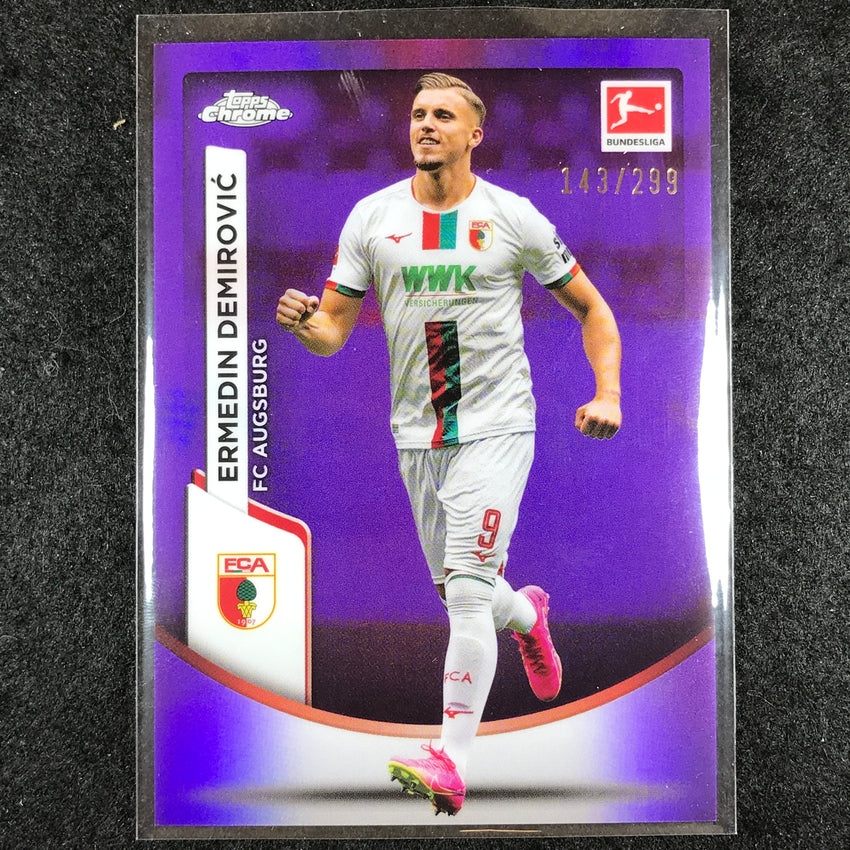 2023-24 Topps Chrome Bundesliga ERMEDIN DEMIROVIC Base Purple 143/299 #1