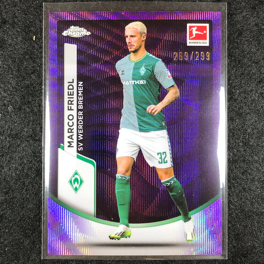 2023-24 Topps Chrome Bundesliga MARCO FRIEDL Base Purple Wave 269/299 #14